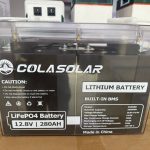 3.6kwh Lithium Battery 12v